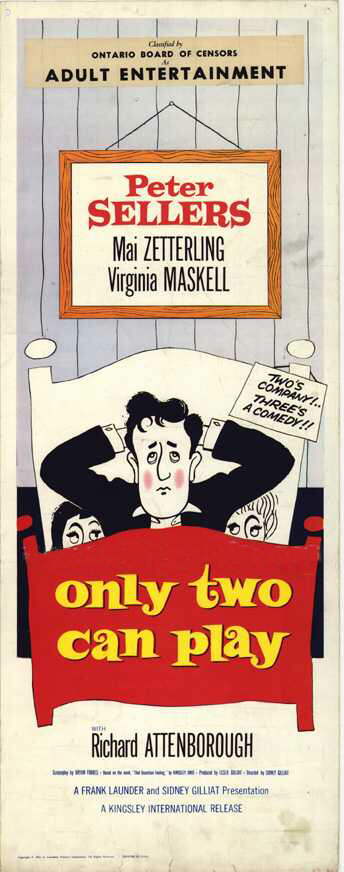 Only Two Can Play Film Poster